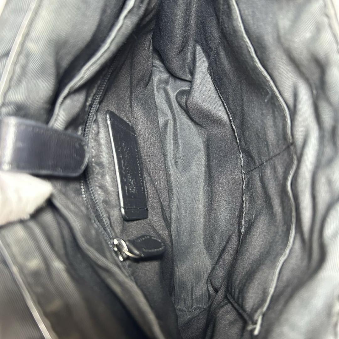 【美品】コーチ チャールズ ショルダーバッグ メッセンジャー レザー 斜め掛け