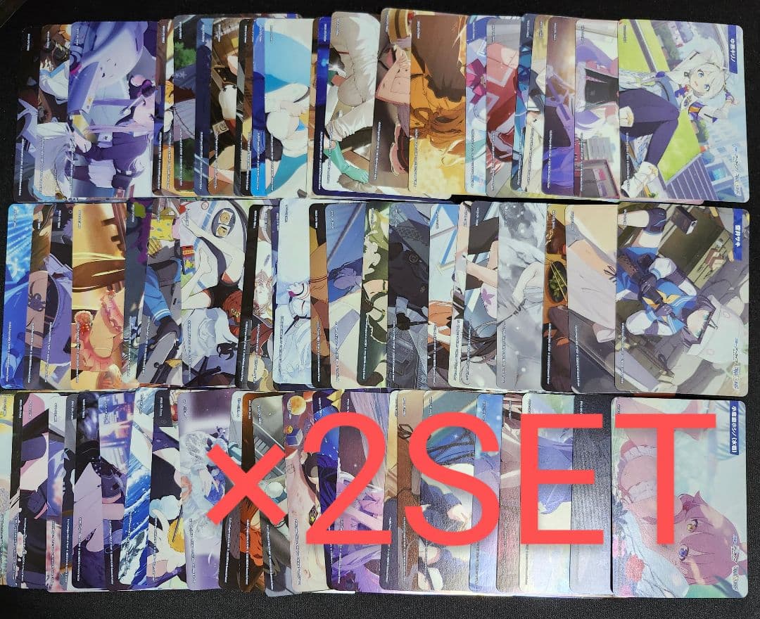 ウィクロス　メモリアルロビー　トークン　ブルアカ　70種　コンプ　2set