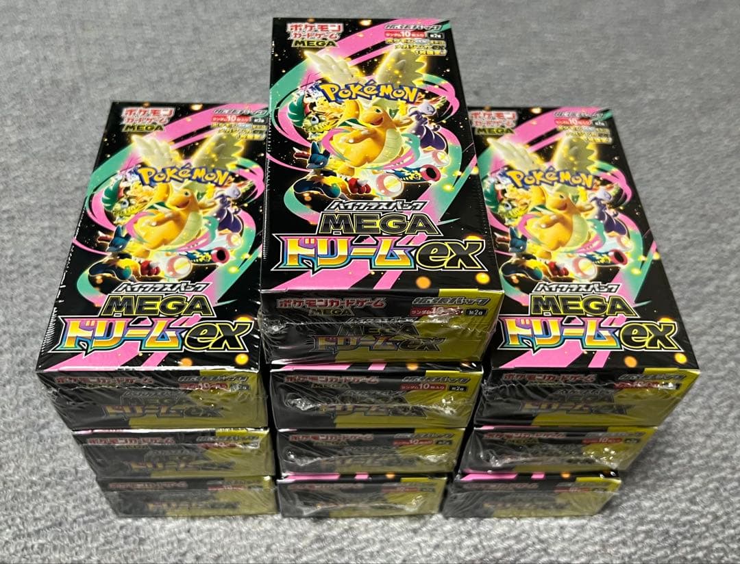 ポケモン MEGAドリームEXパック 10box