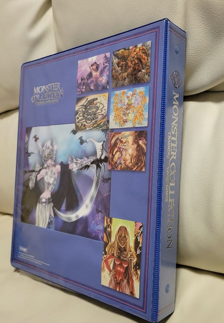 モンスターコレクション TCG 初版レア ファイルとカードのセットです。
