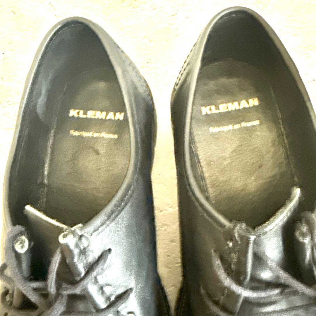 美品☆[KLEMAN ] クレマン パドラー チロリアンシューズ ブラック　41