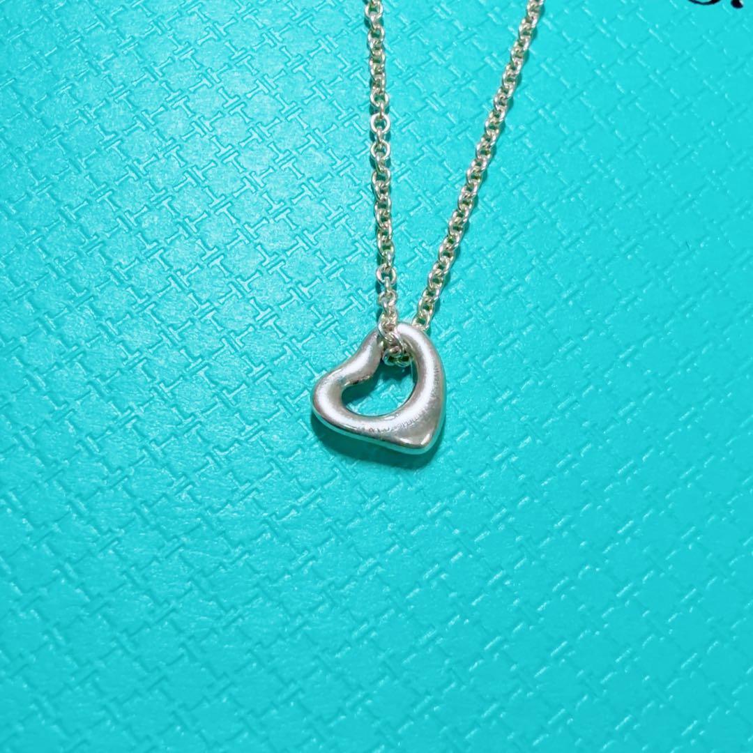 2025.5月購入 保証書付き‼️ティファニー オープンハート ネックレス 7mm