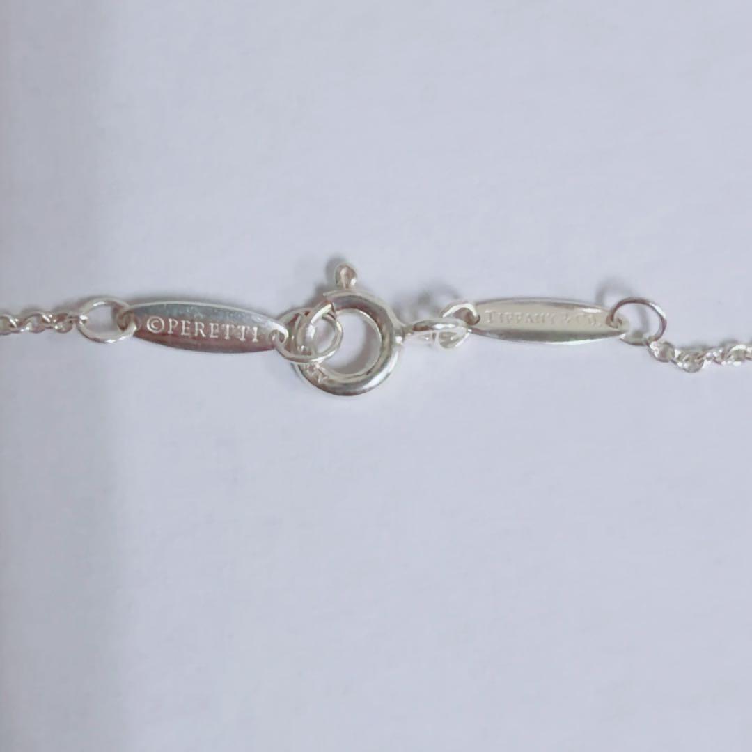 2025.5月購入 保証書付き‼️ティファニー オープンハート ネックレス 7mm