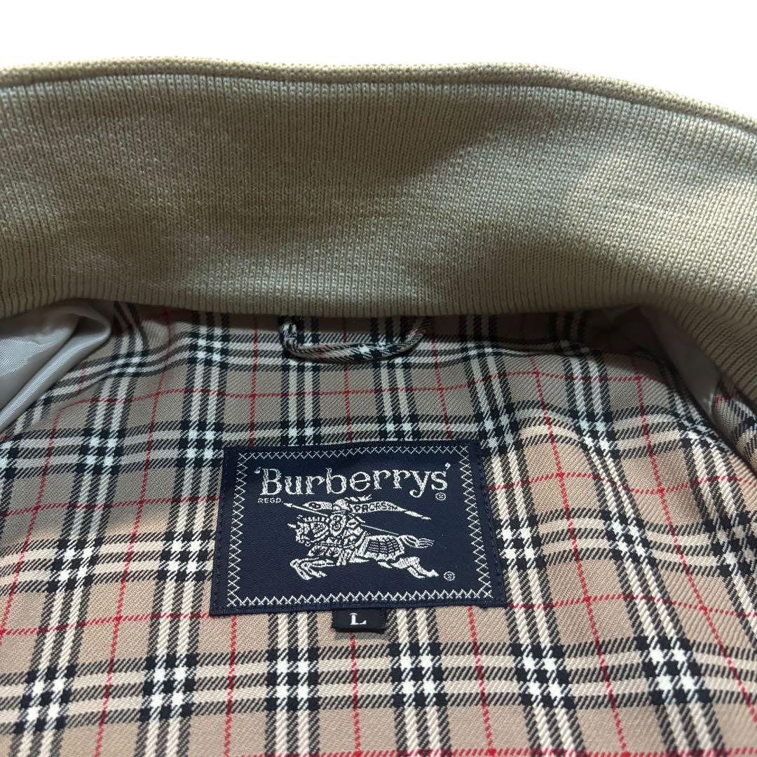 90s バーバリー ノバチェック ハリントンジャケット スイングトップ