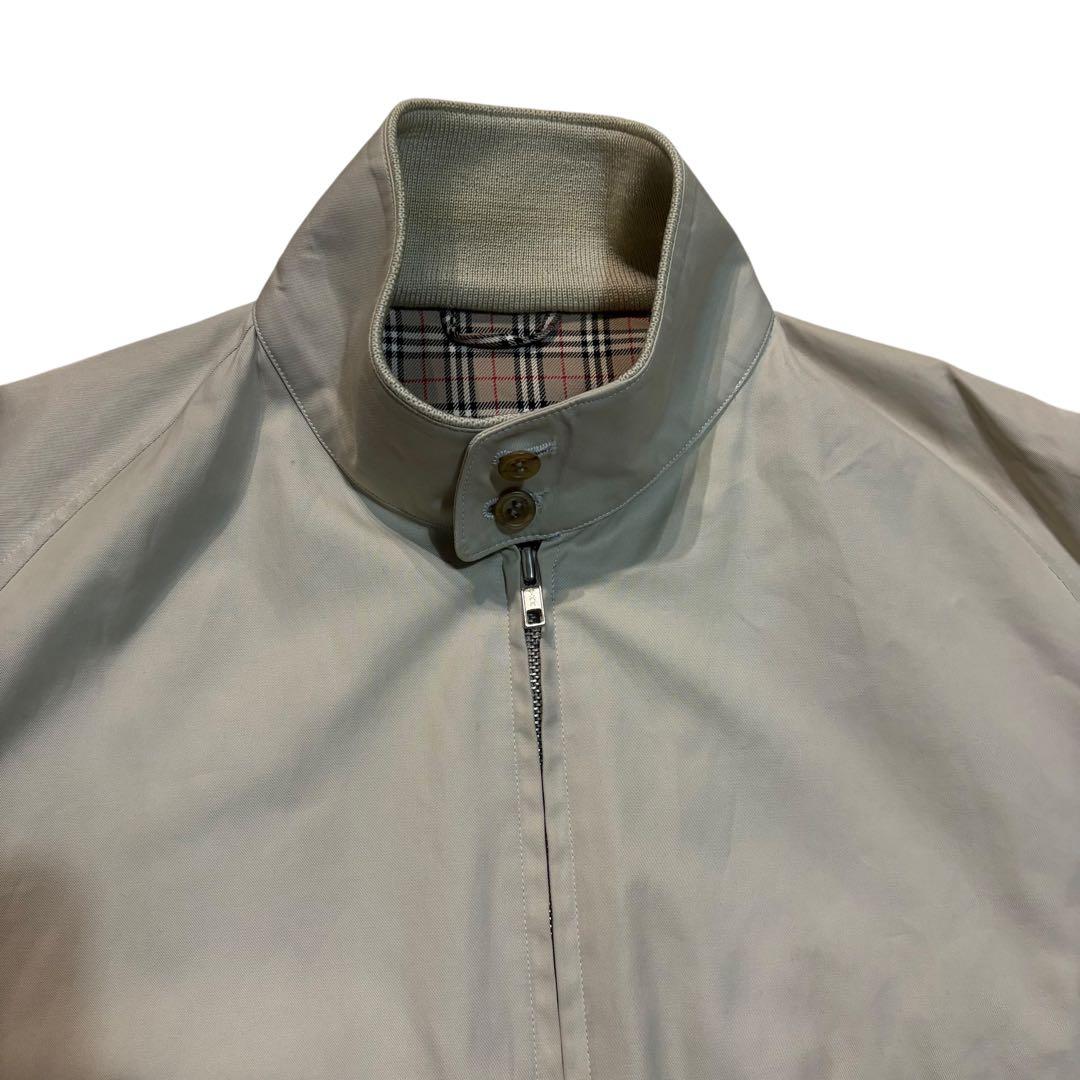 90s バーバリー ノバチェック ハリントンジャケット スイングトップ
