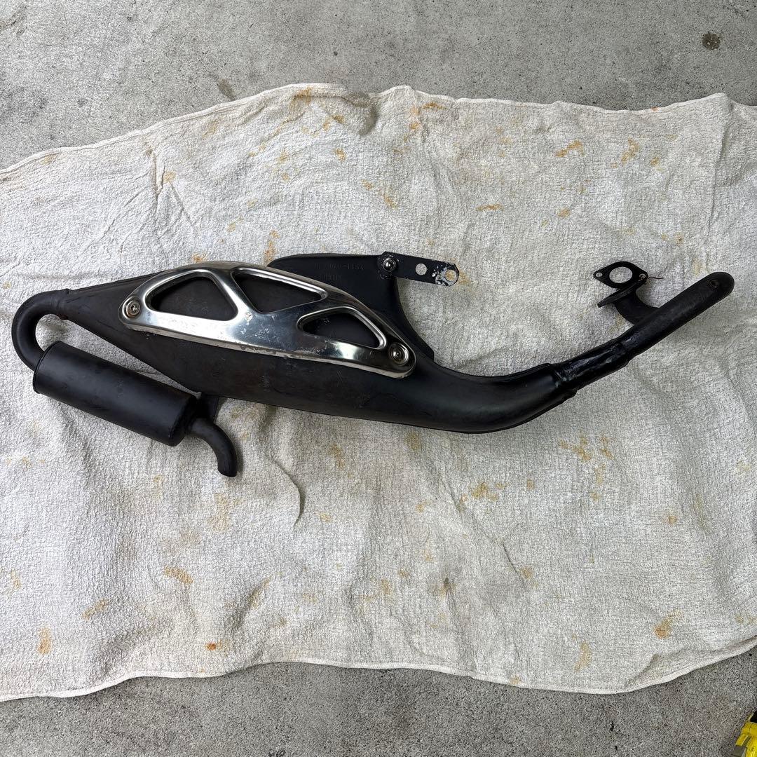 スズキ　純正　レッツ2 ZZ マフラー　ユーロチャンバー　パーツ　アドレス