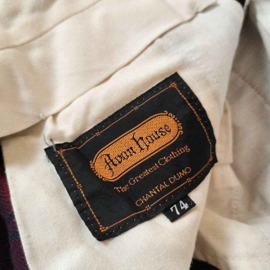 ビンテージ 　エーボンハウス タータンチェック スラックスパンツ　ラルフローレン