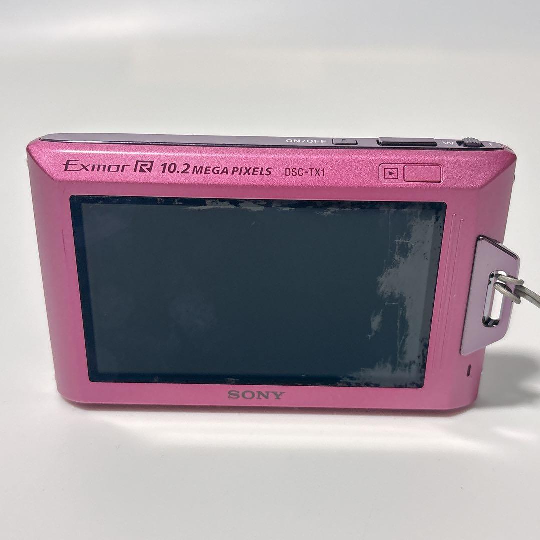 ✨動作良好✨ ソニー Cyber shot DSC-TX1 ピンク 防水 箱付き