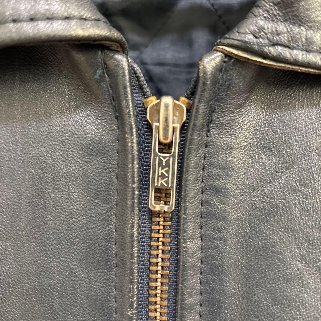 フランス軍　パイロット　レザージャケット ミリタリージャケット