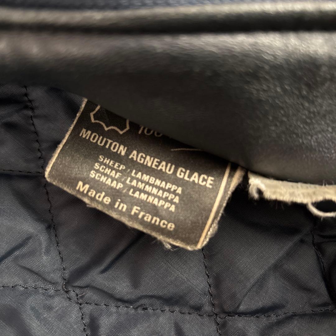 フランス軍　パイロット　レザージャケット ミリタリージャケット