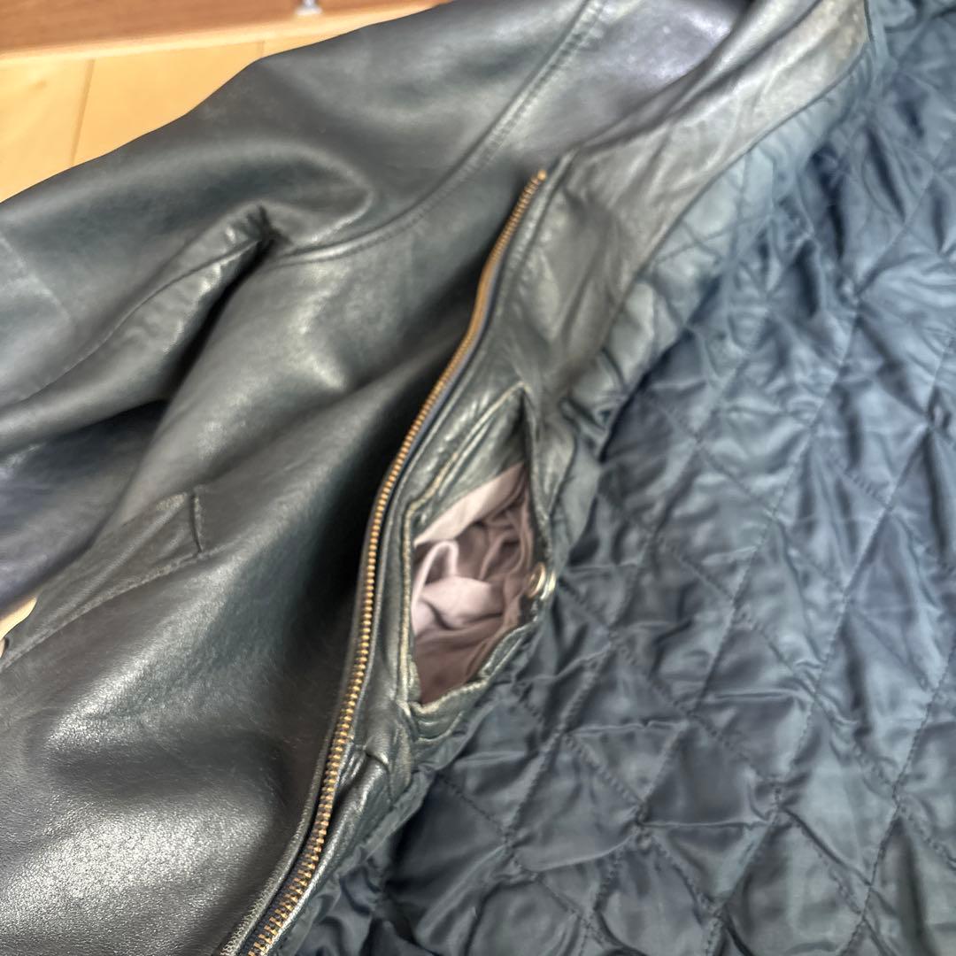 フランス軍　パイロット　レザージャケット ミリタリージャケット