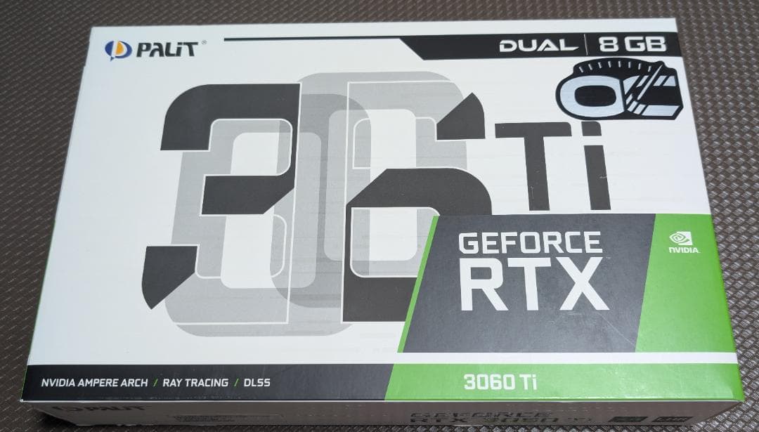 グラフィックボード・グラボ・ビデオカード Palit GeForce RTX 3060 Ti 8GB OC