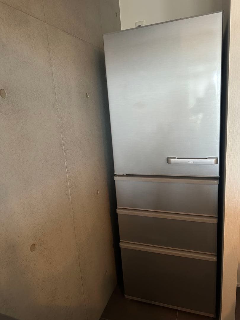 断*中様 【美品】AQUA冷蔵庫 シルバー 355L 定価115,280円