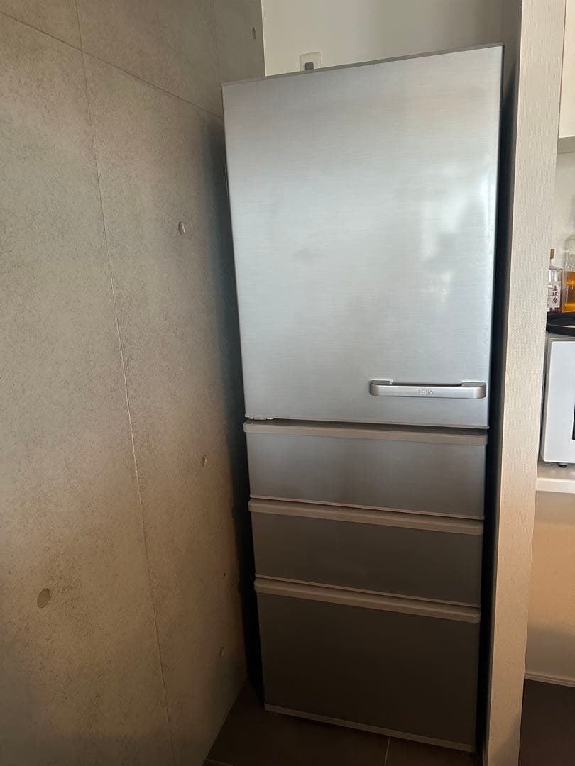断*中様 【美品】AQUA冷蔵庫 シルバー 355L 定価115,280円