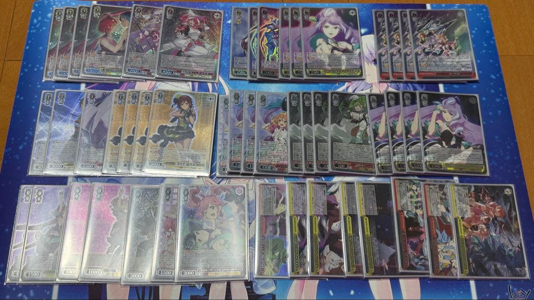 ヴァイス　マクロスΔ デッキ　フルホイル　調整パーツ付き