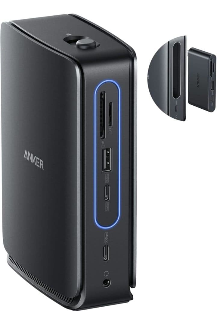 Anker Nano ドッキングステーション (13-in-1, 着脱式)
