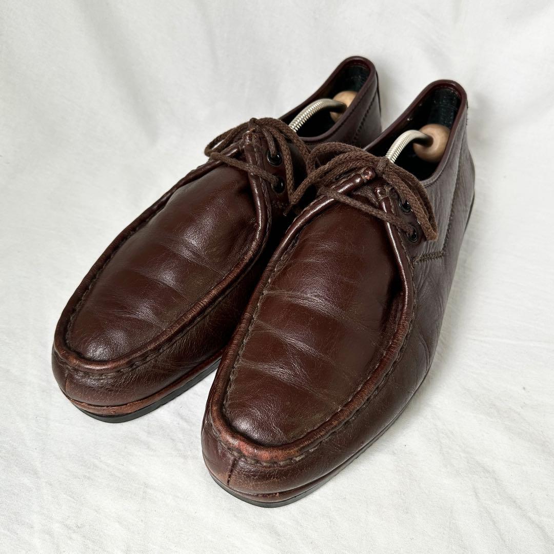 00s FLORSHEIM Uチップ レザー デッキ シューズ 9.5EEE