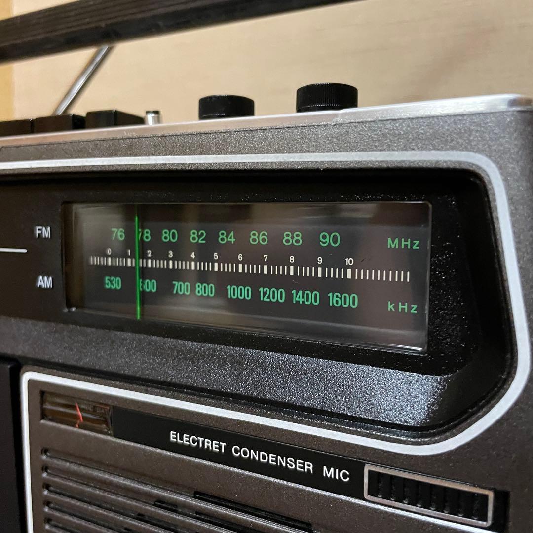 SONY／ラジカセ／CF-1600／カバー付／メンテナンス済み／ケアセット付属