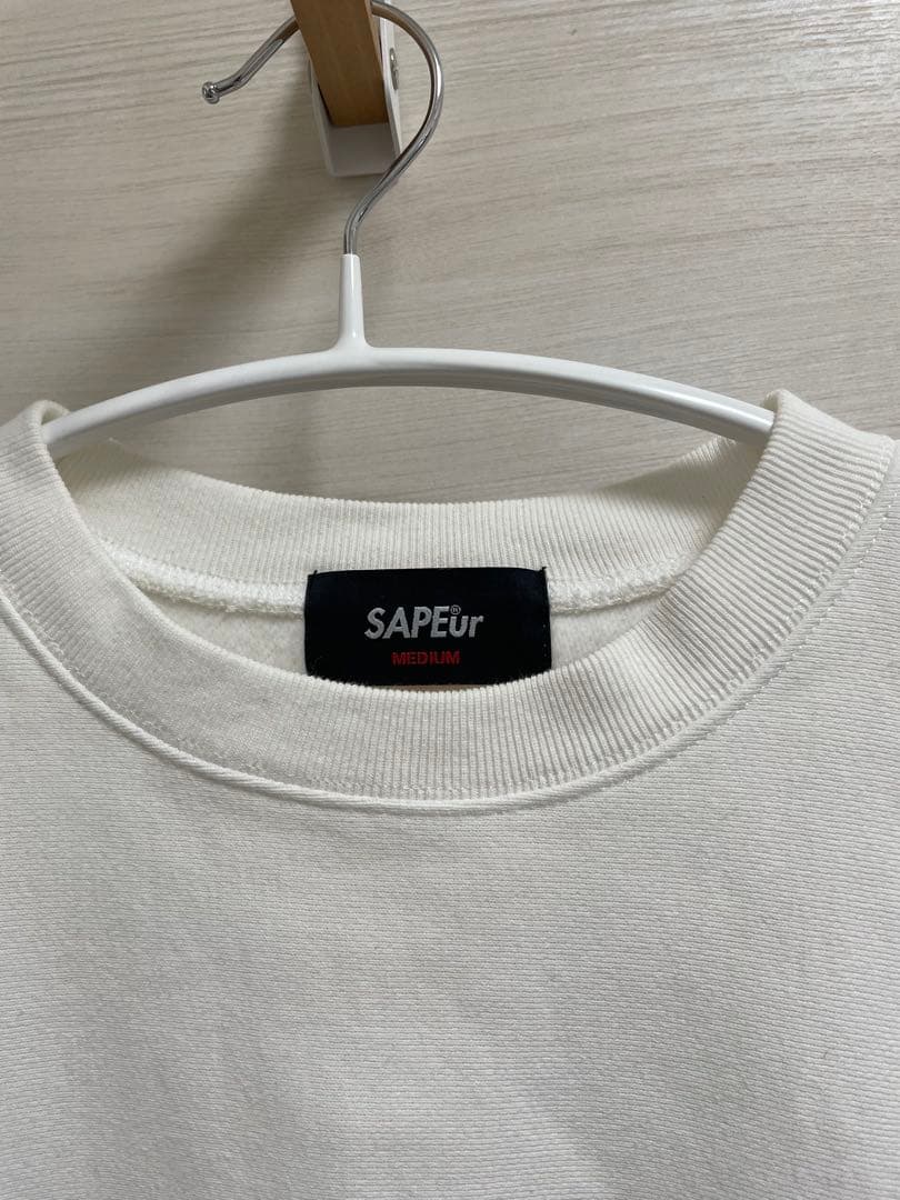 SAPEuR FR2コラボ　スウェット　ウサギ　ホワイト