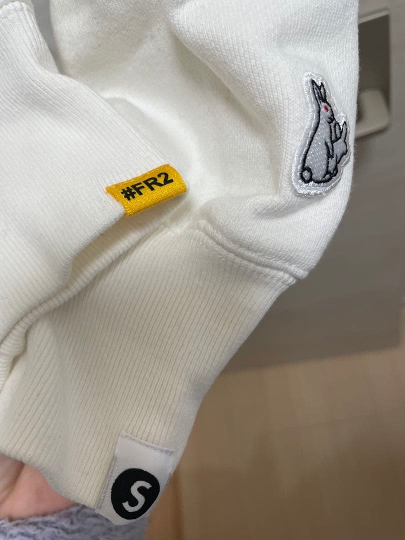 SAPEuR FR2コラボ　スウェット　ウサギ　ホワイト