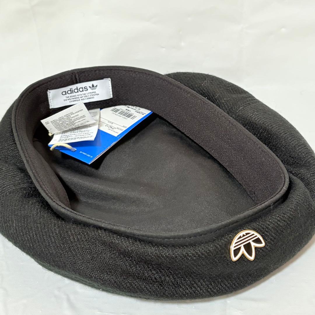 adidas originals アディダスオリジナルス　ベレー帽 ブラック