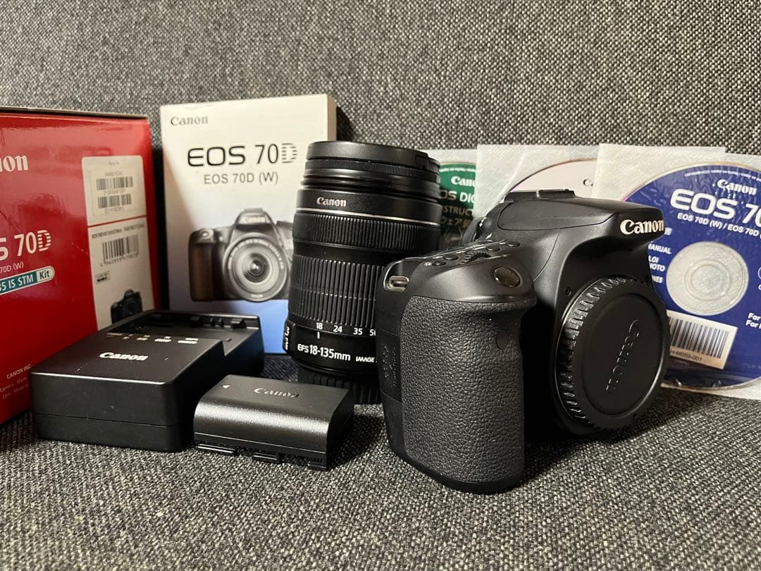 Canon EOS 70D デジタル一眼レフセット　メンテナンス可能な方向け