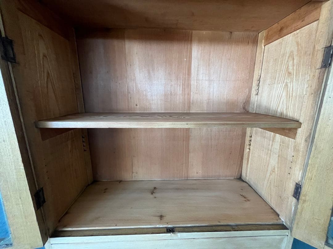 ゆらゆらガラス レトロ 本棚 古民家 古家具 古民具 古道具