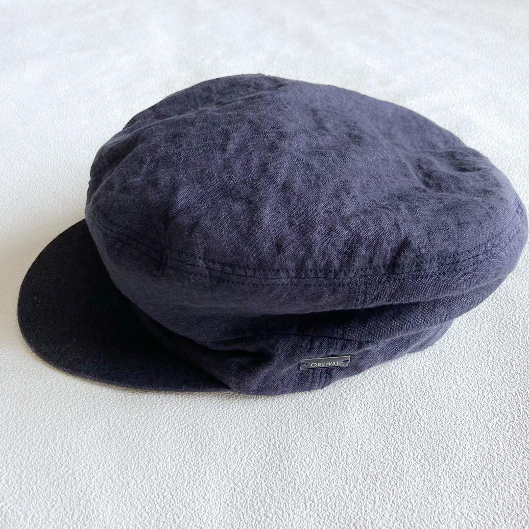 【ちある様おまとめ】オーシバル リネンキャスケット レディース帽子 キャップ 麻